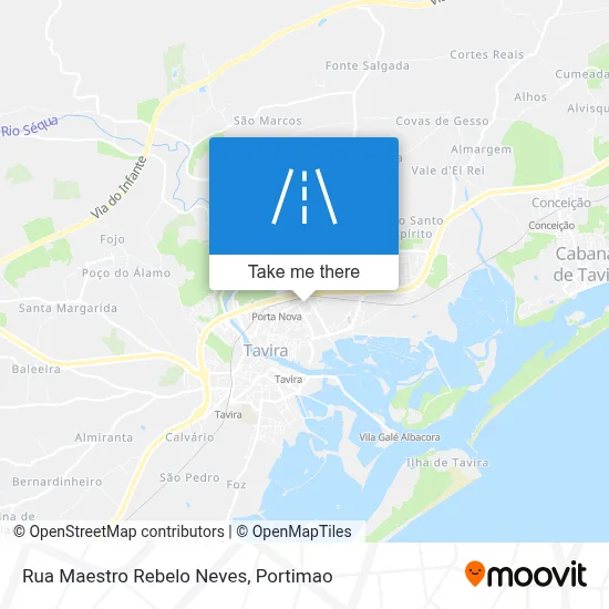 Rua Maestro Rebelo Neves map