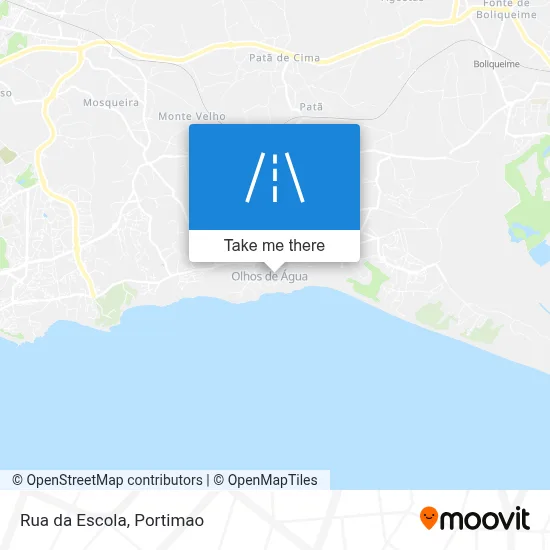 Rua da Escola map