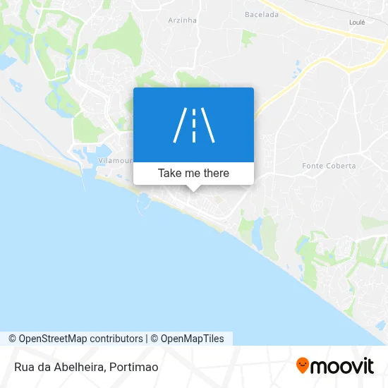 Rua da Abelheira map