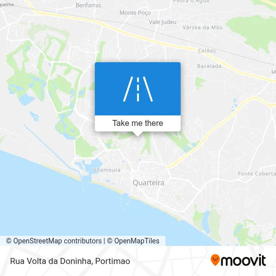 Rua Volta da Doninha map