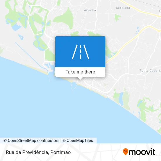 Rua da Previdência map