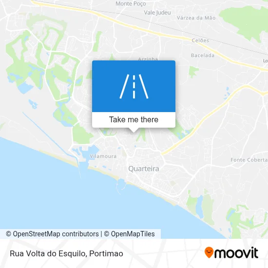 Rua Volta do Esquilo map