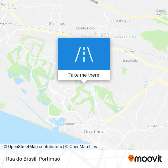 Rua do Brasil map