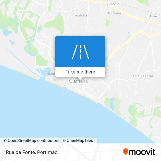 Rua da Fonte map