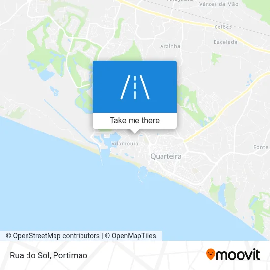 Rua do Sol map