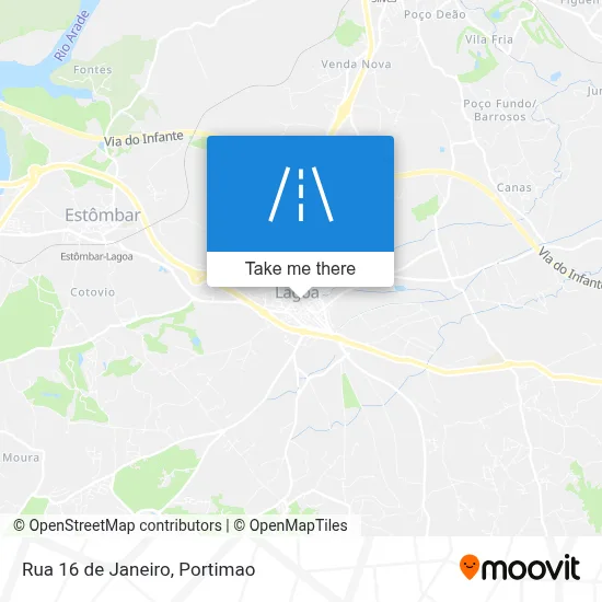 Rua 16 de Janeiro map