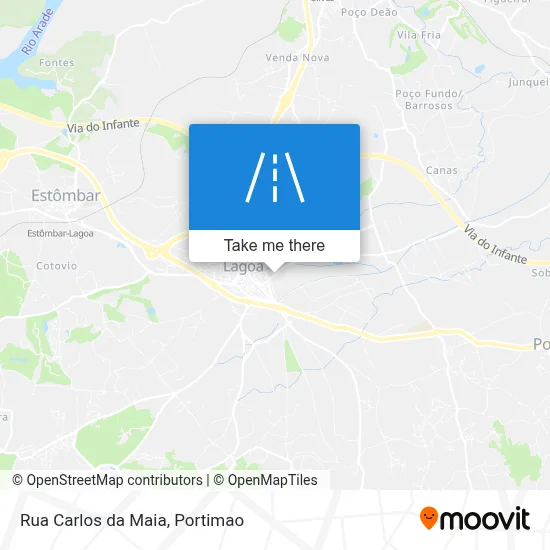 Rua Carlos da Maia map