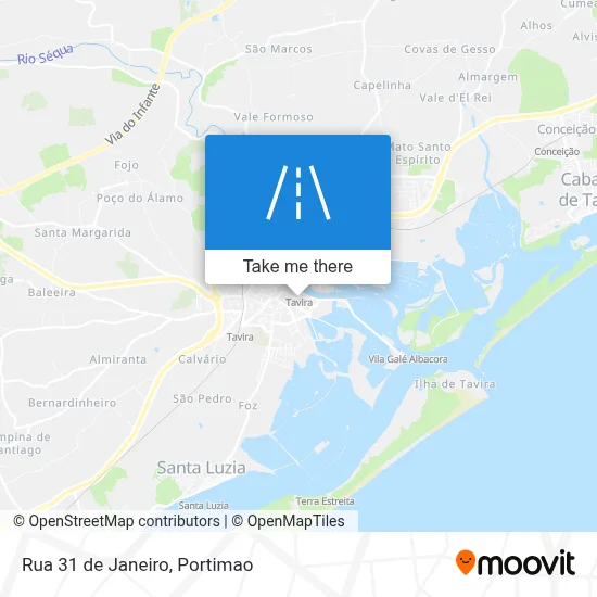 Rua 31 de Janeiro map