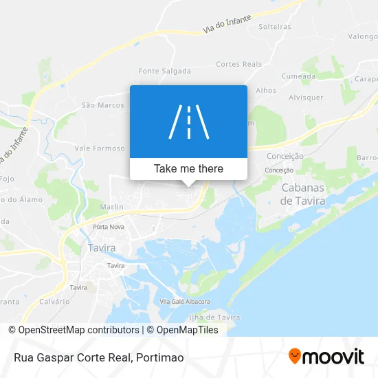 Rua Gaspar Corte Real map
