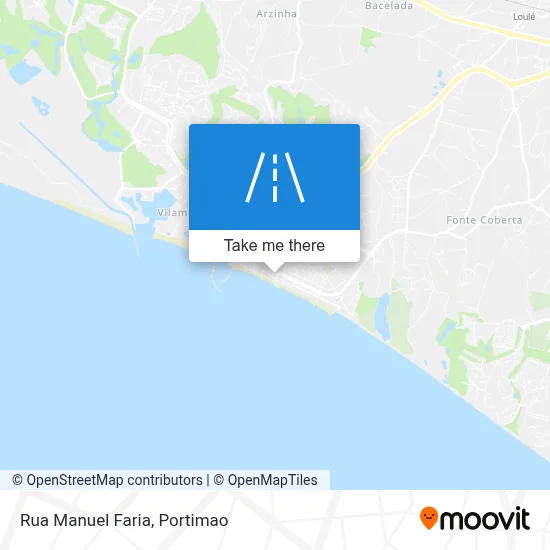 Rua Manuel Faria map