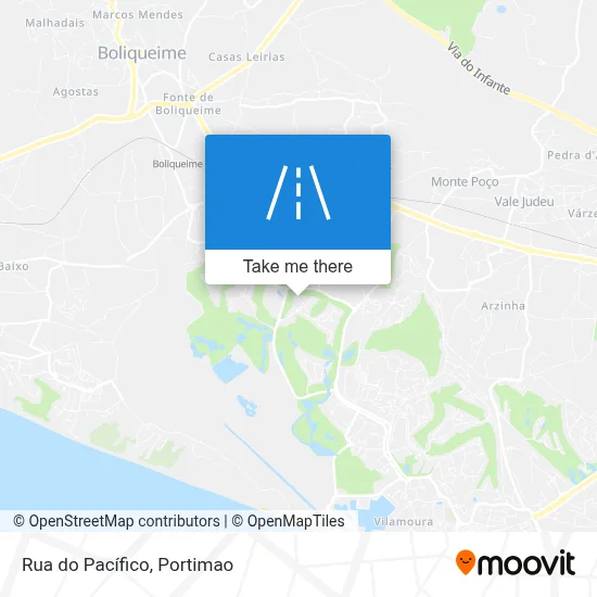 Rua do Pacífico map