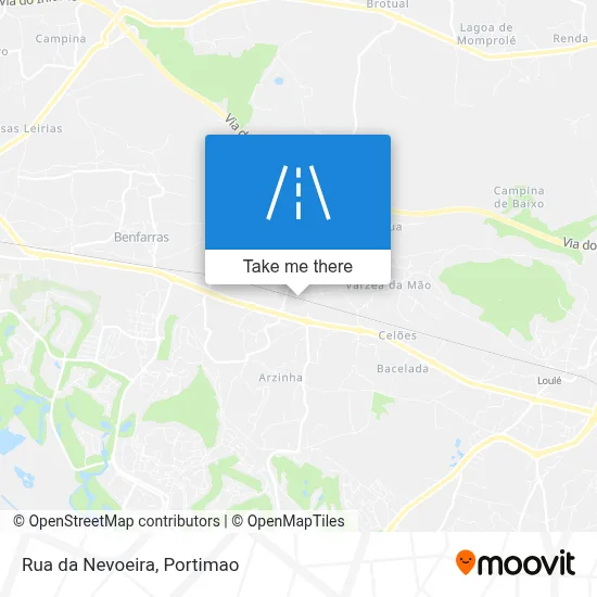 Rua da Nevoeira map