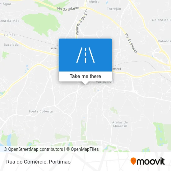Rua do Comércio map