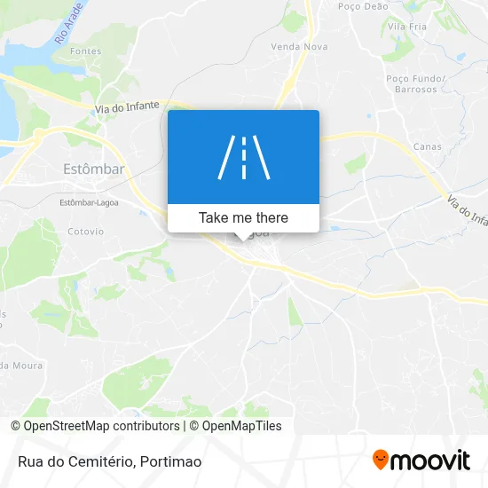 Rua do Cemitério map