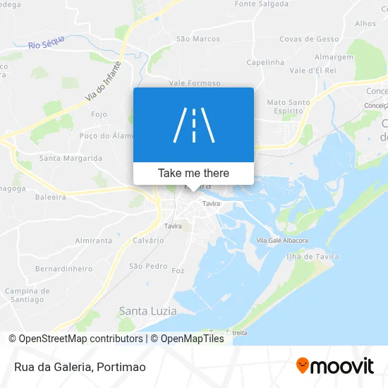 Rua da Galeria map