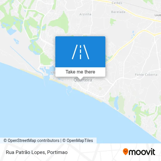 Rua Patrão Lopes map