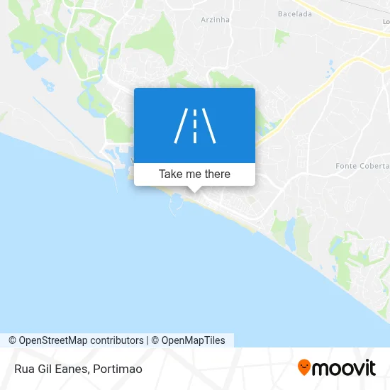 Rua Gil Eanes map