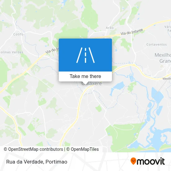 Rua da Verdade map