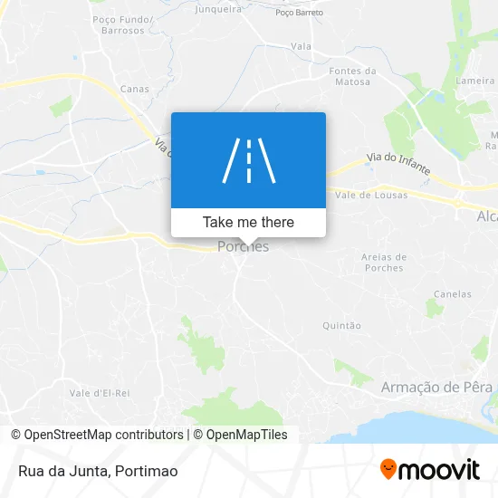 Rua da Junta map