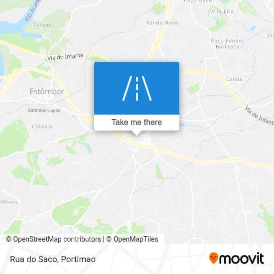 Rua do Saco map