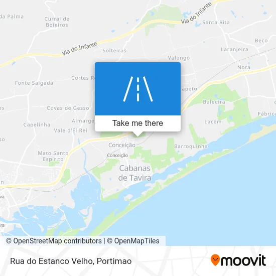 Rua do Estanco Velho map