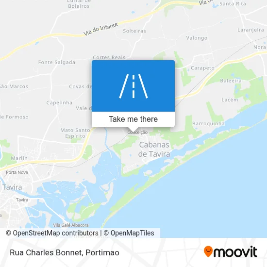 Rua Charles Bonnet map