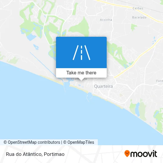 Rua do Atântico map