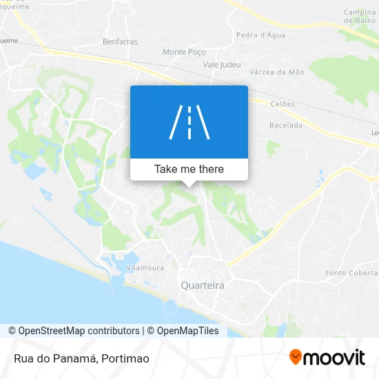 Rua do Panamá map