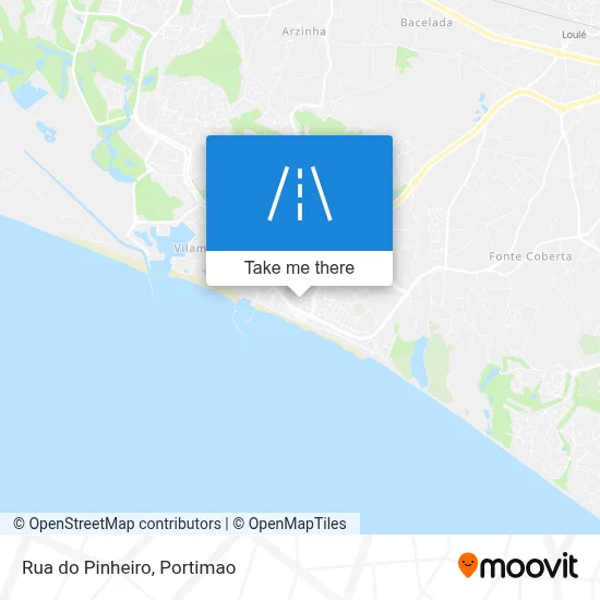 Rua do Pinheiro map