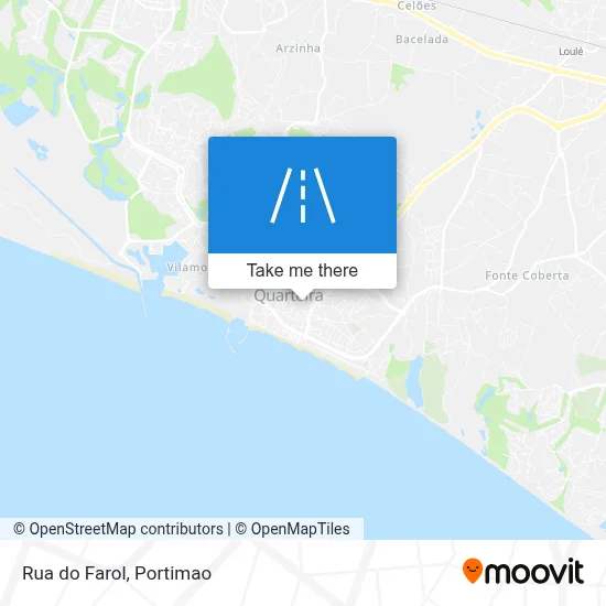 Rua do Farol map