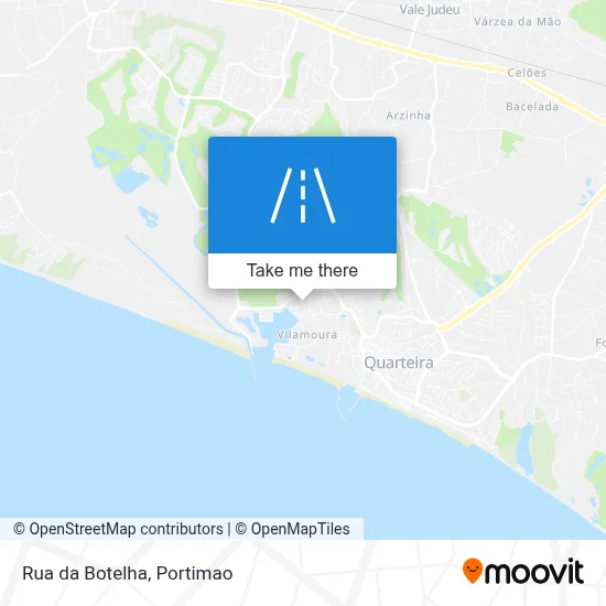 Rua da Botelha map
