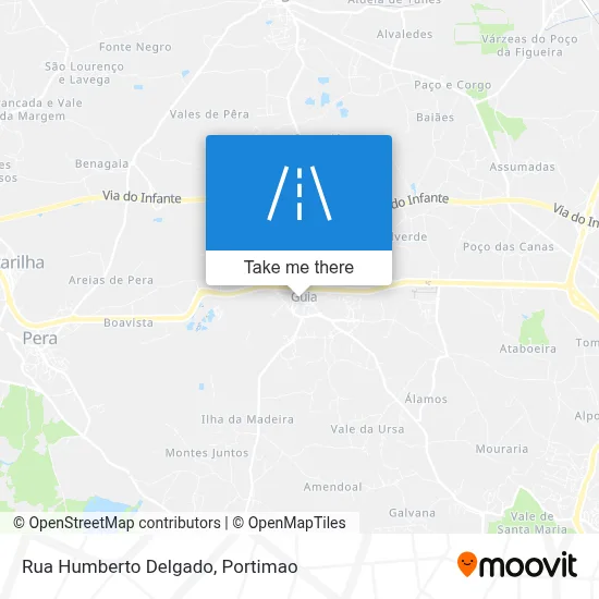 Rua Humberto Delgado map