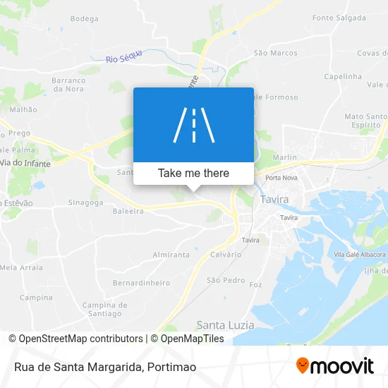 Rua de Santa Margarida map