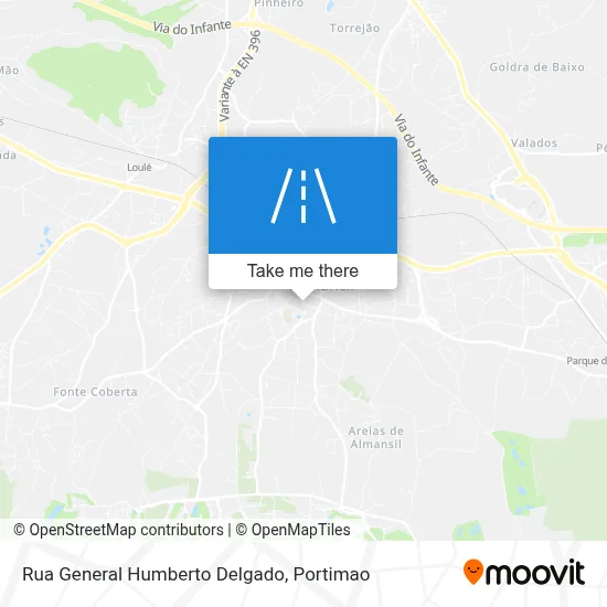 Rua General Humberto Delgado map