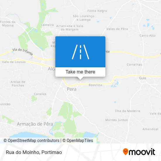 Rua do Moinho map