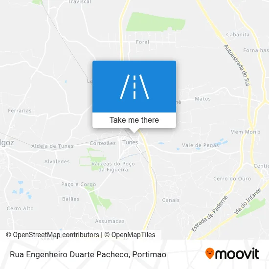 Rua Engenheiro Duarte Pacheco map