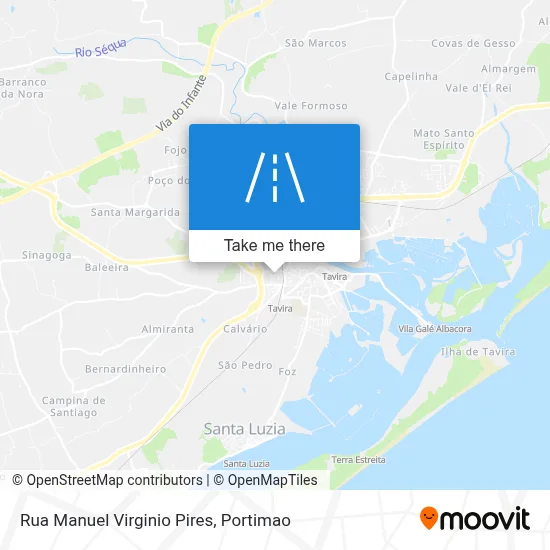 Rua Manuel Virginio Pires map