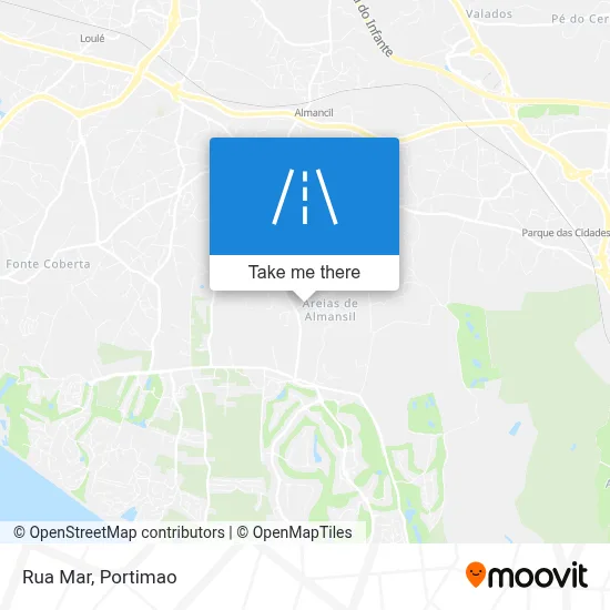 Rua Mar map