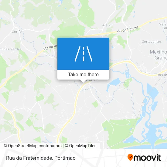 Rua da Fraternidade map