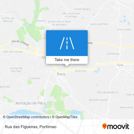 Rua das Figueiras map