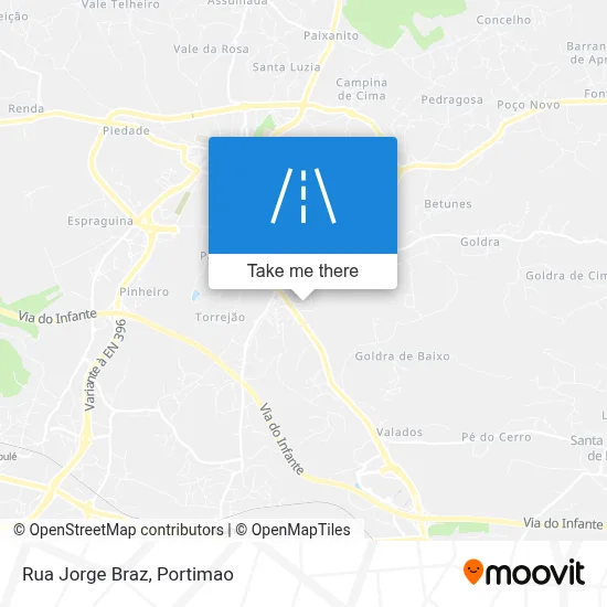 Rua Jorge Braz map