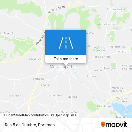 Rua 5 de Outubro map