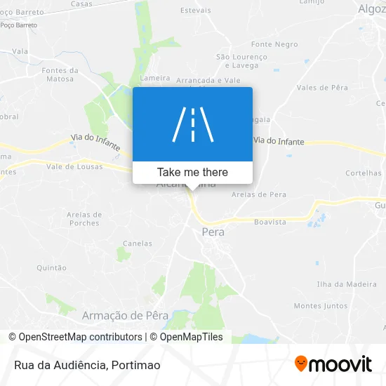 Rua da Audiência map