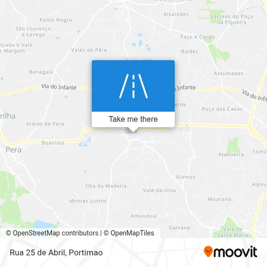 Rua 25 de Abril map