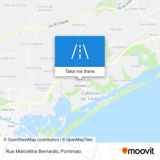 Rua Marcelina Bernardo map