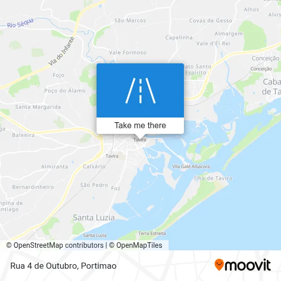 Rua 4 de Outubro map