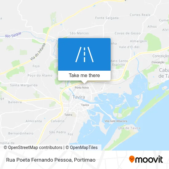 Rua Poeta Fernando Pessoa map