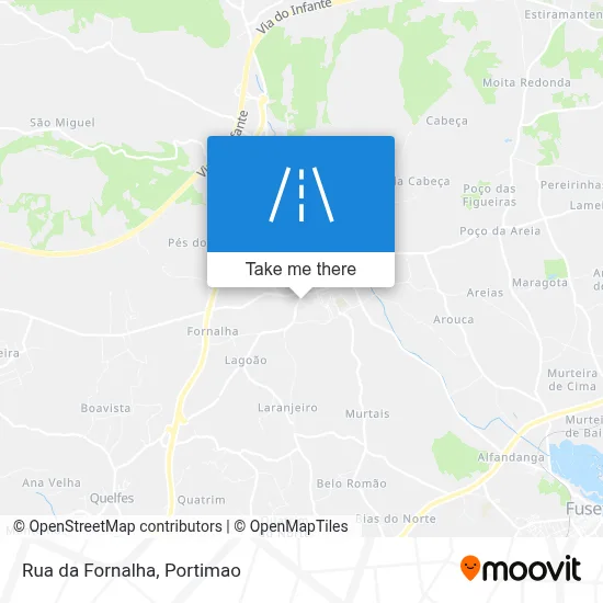 Rua da Fornalha map