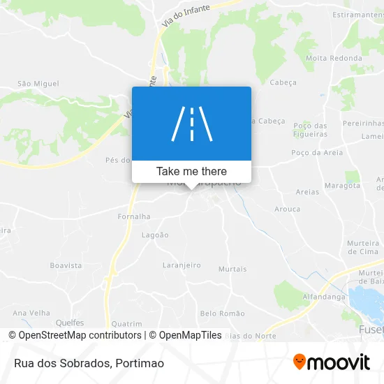 Rua dos Sobrados map