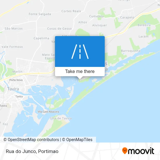 Rua do Junco map